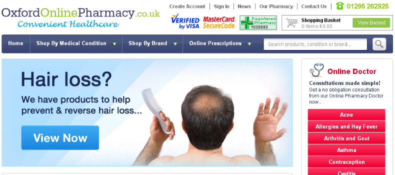 Web pharmacy online
