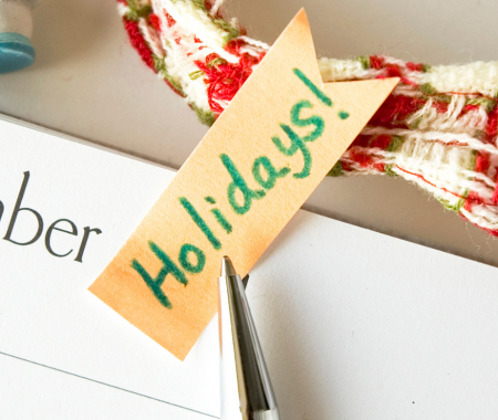 Give Yourself a Break This Holiday Season