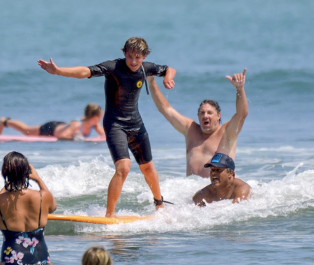 Strangers Give Surf Lessons to Teen With Cerebral Palsy